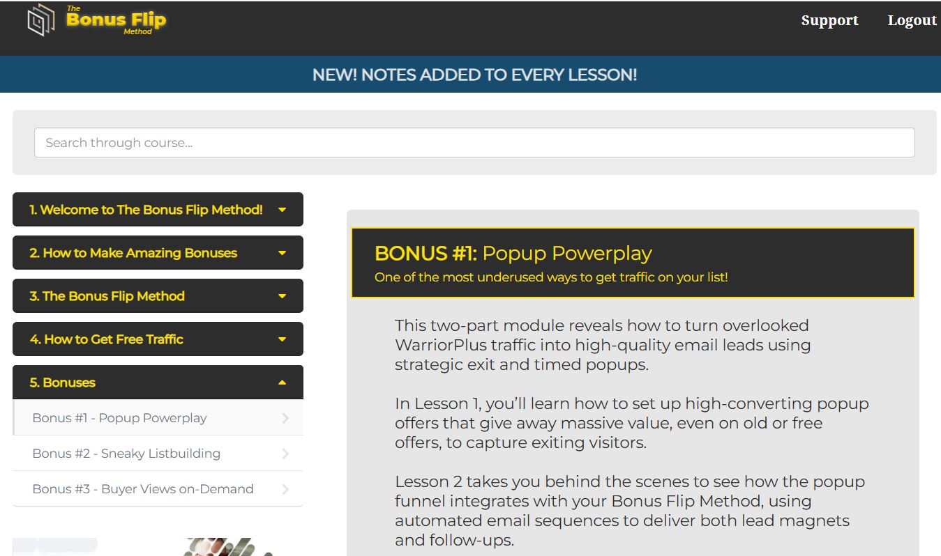 bfm5 Bonus flip methos bonus number 1 popup powerplay