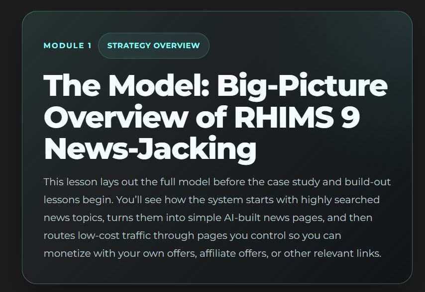 Whats inside RHIMS 9 news jacking